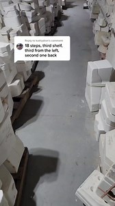 Mystery Mold #5. The request was to take 18 steps, 3rd shelf, 3rd from the left, second one back. #theartroomsedaliamo #mysterymolds #mysterymold #ceramics #ceramicstudio #slipcast #ceramicshop #smallbusiness #sedaliamo | The Depressed Ceramicist