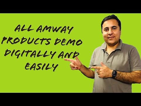 ALL AMWAY PRODUCTS DEMO DIGITALLY AND EASILY || AMIT SETHI || AMBRITT EDUCATION
