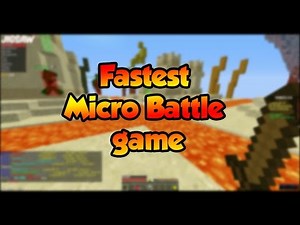 Fastest Micro Battle game ever? | Infinite Reach on Mineplex