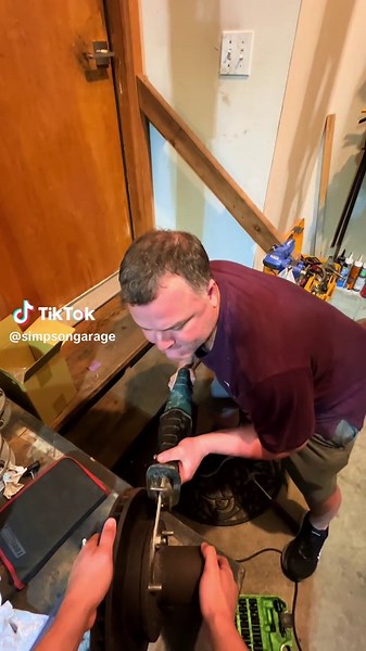 Dad was bored so he hoped in for the job #truck #squarebody #fix #maintenance