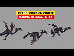 IceAge 5 - Collision Course | Making of Roger's Fly | Animation Test | 3DAnimationInternships