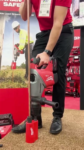 Milwaukee SDS Max Side Load Ground Rod Driver | 48-62-4070