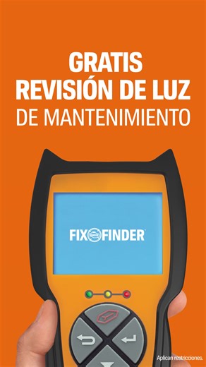 El servicio Fix Finder Gratis te ayuda a encontrar la posible falla. | AutoZone | Facebook