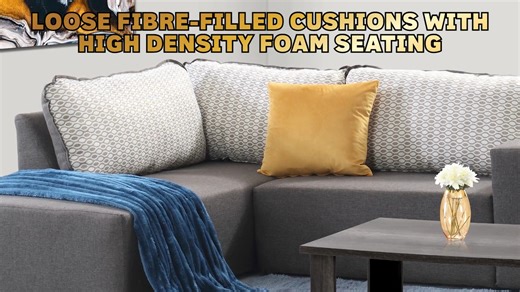 Introducing our luxurious, versatile and comfortable WILLOW CORNER, the perfect addition to any living room or entertainment space. This couch not only provides ample seating space but can also double up as a daybed. A best-selling dark grey linen corner lounge suite with sleek lines and detailed with mosaic cushions! Find Out More ONLINE. Hurry, while stocks last. View this Willow Corner Lounge Suite and many more ONLINE. We deliver Same Day! Ts and Cs Apply. Not all products may be available f