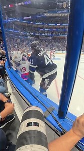 The Hockey Ref Has a Close Call at the NHL Photo Hole.