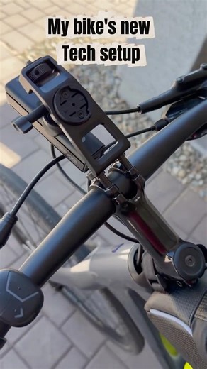All in one Bike computer mount by Insta360 #cycling #insta360