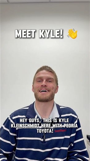 Meet Kyle, our new Used Car Sales Manager! Check out his Q&A and stop in to say hello! 🚗✨ #toyota
