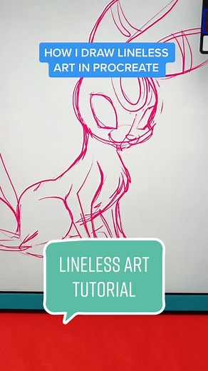 Mastering Lineless Art: A Procreate Tutorial for Drawing Umbreon