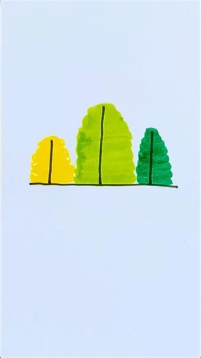 cute and easy plants drawing and colouring #plants #artclass #youtube #art #kidsart #drawingforkids
