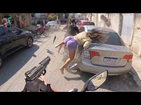 Police Motorcycle Chases That Ended in Disaster Idiots Who Narrowly Escaped Death