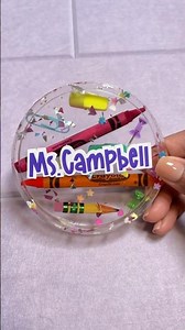 Teacher Resin Coaster DIY • EASY DIY teacher craft #resincoaster