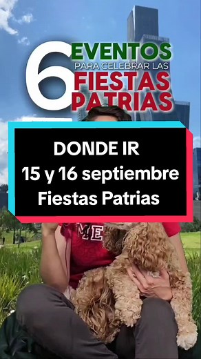 Lugares y Eventos para Fiestas Patrias en México