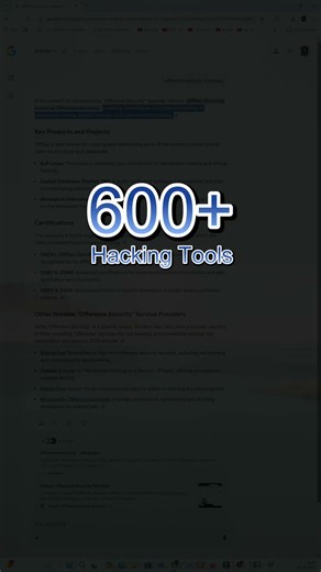 kali Linux operating system #cybersecurity