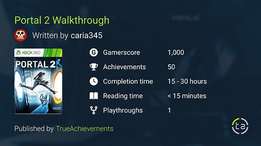 Portal 2 Walkthrough - Complete Game Guide