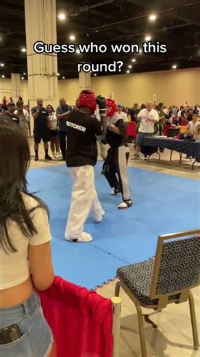 Continuous sparring at the Capitol Classis Martial Art Tournament 🥊 #sparring #karatesparring
