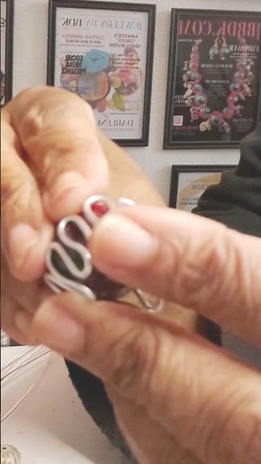 She Made Aluminum Bead Caps #boho #diyjewelry #smallbusiness #diy #bohobracelets