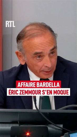 Bardella Affair: Éric Zemmour couldn't care less!