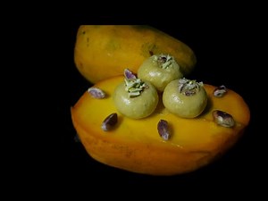 Mango Peda | No cream, No Milk Peda recipe | Mango dessert