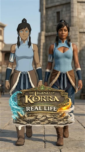 Spiritual Energy Overload in The Legend of Korra Catwalk