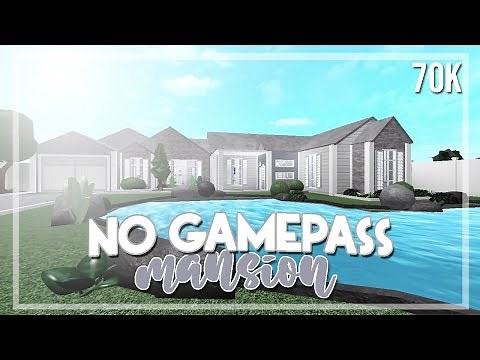 Bloxburg: No Gamepass Mansion| 70k