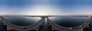 Indian River Sunset Aerial 360 Panorama | 360Cities