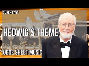 SUPER EASY Oboe Sheet Music: How to play Hedwig's Theme (Harry Potter) by John Williams