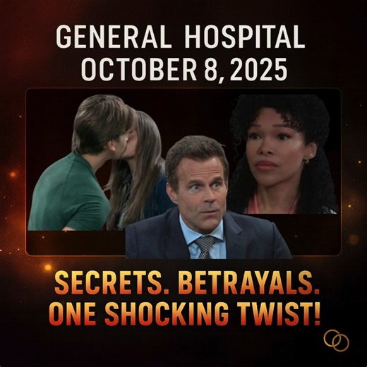 General Hospital Recap — October 8, 2025: Emma & Gio’s Shocking Move, Portia’s Secret, and Drew’s Dangerous Truth It’s a day full of secrets and surprises in Port Charles! Gio stuns Emma with a sudden move, Portia hides a life-changing secret, and Drew’s power play crumbles fast. Meanwhile, family loyalties are tested, and one unexpected kiss steals the spotlight. Watch the October 8, 2025 recap now — the drama is hotter than ever! #GeneralHospital #GHRecap #GH2025 #SoapOpera #EmmaAndGio #Portia