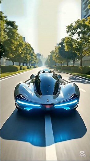 Futuristic Ai Hover Vehicle - next Gen transportation concept