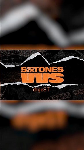 #SixTONES LIVE DVD & Blu-ray 'VVS' digeST! #SixTONES_VVS