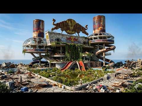 ASMR Restoration of 100 Year Old Red Bull Mansion | Luxury Seaside Transformation