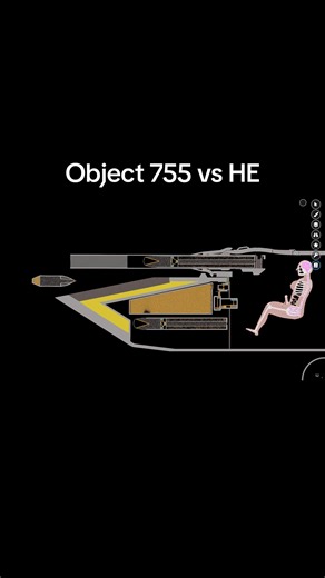 Object 755 vs HE: A Space Simulation Toolkit Encounter
