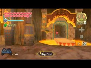 Zelda Skyward Sword Walkthrough - Sky Keep - Earth Temple Room (Part 155) | WikiGameGuides