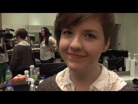 Aislinn Gets Her Hair Cut