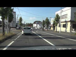 Mito city road 1080p drive, from Osaen dori Ave. to Umegaoka dori Ave. in Ibaraki Japan🗾🔴