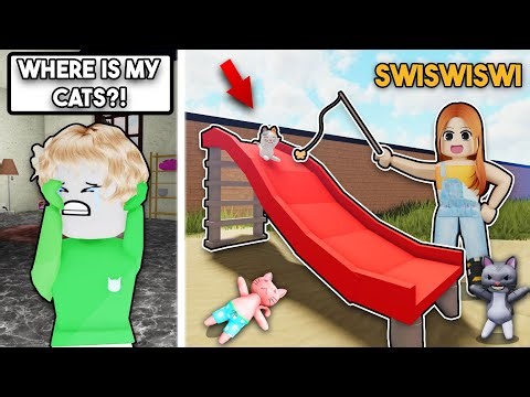 NAGLAYAS ang mga PUSA NI ALENG CAT LADY | ROBLOX Find the Cats