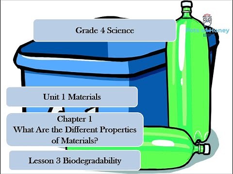 Science Grade 4 Lesson 3 Biodegradability