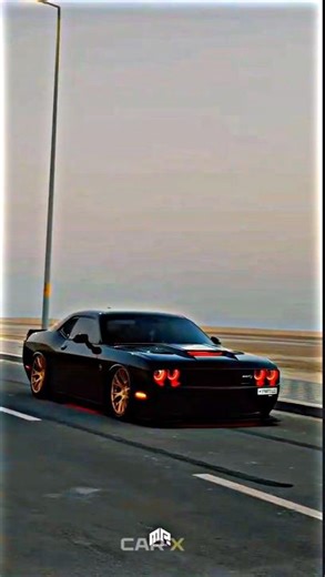 Dodge Challenger Hellcat Road Rage 🔥 | V8 Thunder #shorts #ytshorts #shortsfeed