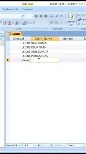 ms access auto number field format setting tips #msaccesstipsandtricks