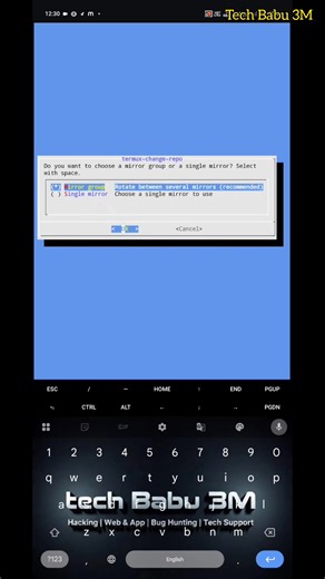 Termux showing “File has unexpected size” or Repository sync failed error? This happens due to mirror sync issues and broken package index files. In this video, I show the fastest working solution (2025) to fix: File has unexpected size error Mirror sync in progress issue Some index files failed to download Termux pkg update / apt update failed ✅ Works on Android 13 / 14 / 15 ✅ No root required ✅ Beginner-friendly & real fix Watch till the end and fix your Termux in seconds. #Termux #TermuxError