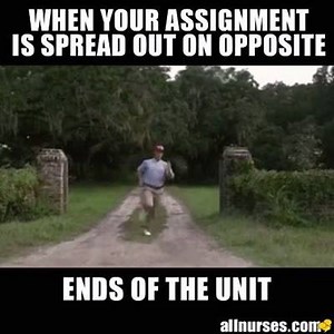 So. Much. Sprinting. | Nurses Rock