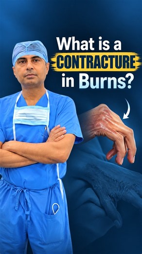 What Is Burn Contracture? | Causes & How It Affects Hand Movement | Dr. Anubhav Gupta