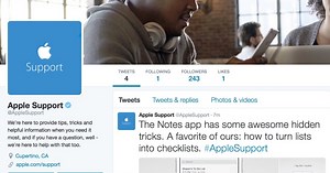 Apple launches official company Twitter account for tips, tricks and customer support queries - 9to5Mac