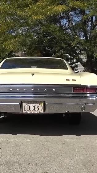 1965 Pontiac With Tri-Power Engine