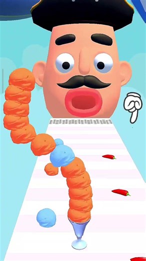 Sandwich Runner Ice Cream Chili Runner Full Gameplay Lvl-21🌶🍨🍦🌶🍨🥵🎈