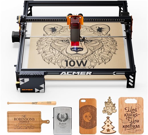 Watch How to Install LightBurn on ACMER P1 S Pro Laser Engraver on Amazon Live