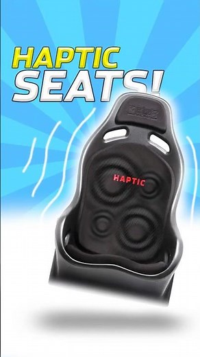 These New Haptic Sim Racing Seats are Seriously Cool!