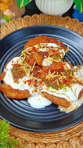 Crispy & Kurkuri Aloo Tikki Chaat😍| Street Style Aloo Tikki Chaat | Easy & Perfect Aloo Tikki Recipe