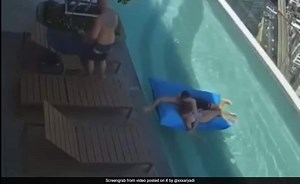 Terrifying Video Of High-Rise Pool Captures Moment Earthquake Hit Thailand