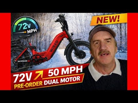 NEW Wired Viper 72V Ebike – 50+ MPH Dual Motor Beast Pre Order Now!