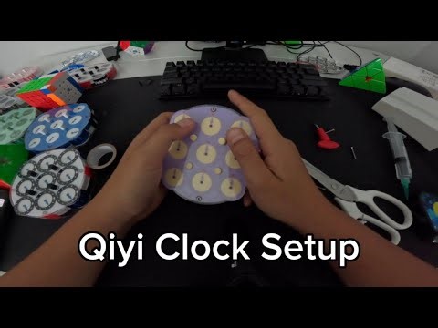 Qiyi Clock Setup By A Sub 3 Solver!